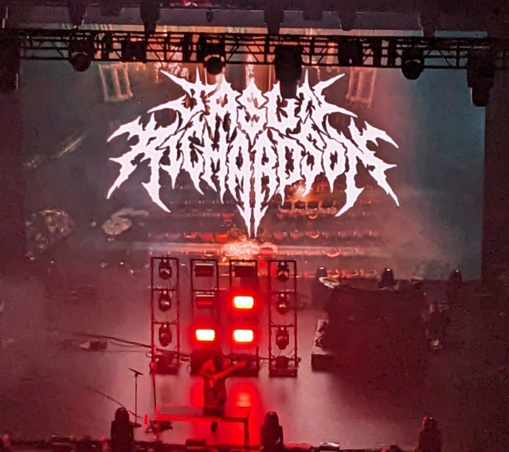 Jason Richardson's silly deathmetal logo (his words, not mine)